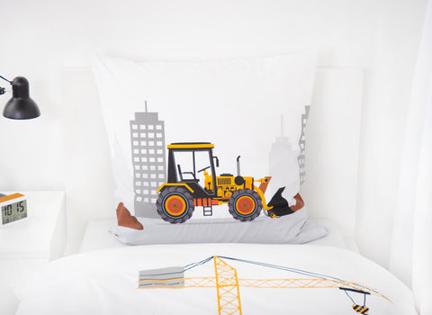 Kinderbettwäsche | Baustelle