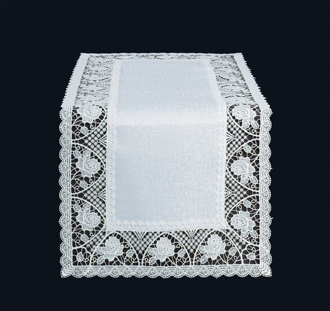 Spitzentischdecke "Rose"