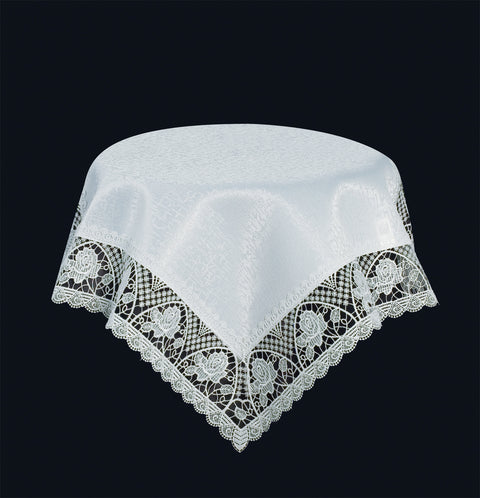 Spitzentischdecke "Rose"