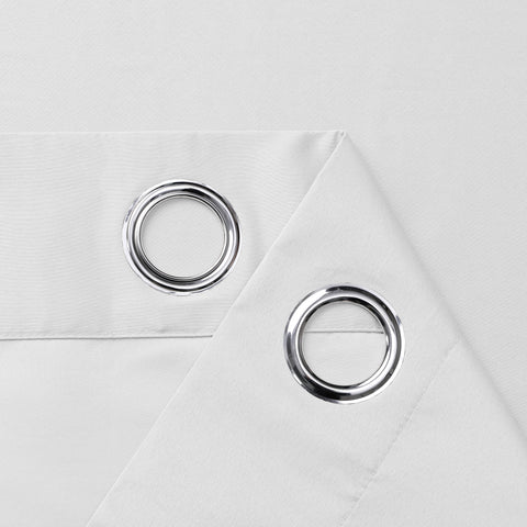 Gardine Blickdicht /  Uni mit Ösen / versch. Größen