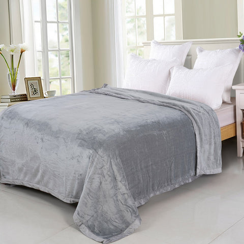 Wool blanket "Uni Color" 150x200cm