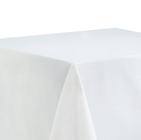 Aspect lin brillant / nappe carrée / largeur 130