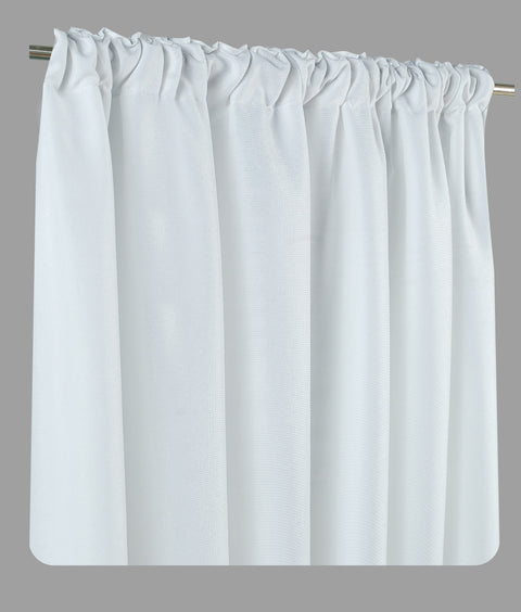 Brilliant linen look / curtain / eyelet &amp; ruffle tape / 140x245cm